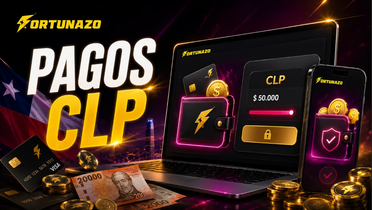 Pagos en CLP dentro de Fortunazo Casino